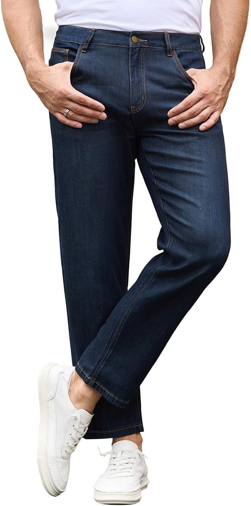 The Light Denim in Dark Blue