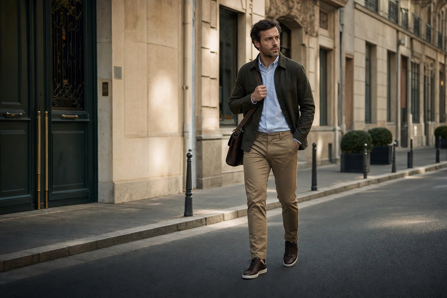 Ziilay trousers for working men — chino commute